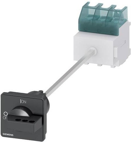 Siemens Lasttrennschalter Schwarz 3polig 63A 35mm² 690 V/AC 3LD25170TK11 - Bild 1