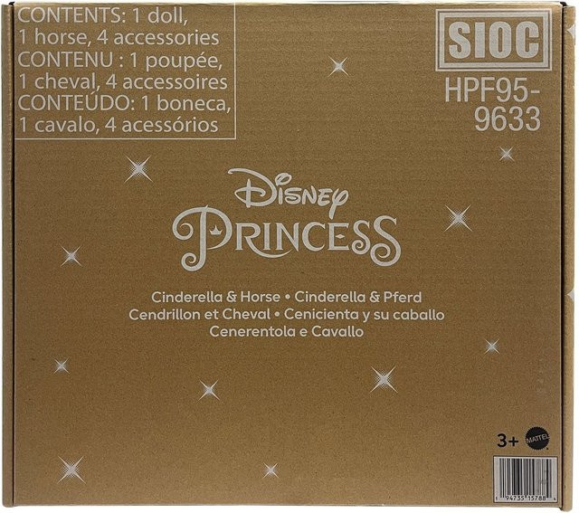 Mattel Disney Princess Cinderella mit Pferd Set - Bild 1