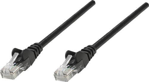 Intellinet RJ45 Patchkabel CAT 6 U/UTP Ethernet LAN Schwarz 5,00 m - Bild 1