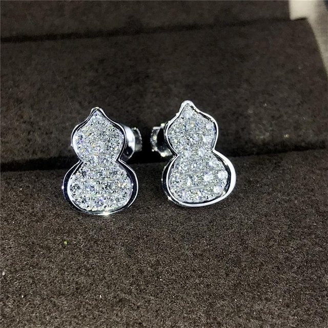 YIRAN Jewelry Ohrringe, 925 Silber, Zirkonia, Damen, Silber - Bild 1