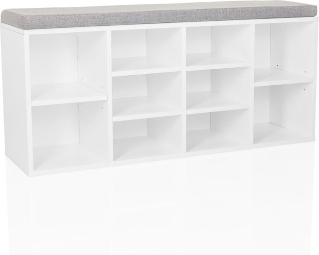 hjh LIVING Schuhschrank ESTHA 10 aus MDF im Vintage Landhausstil - Bild 1