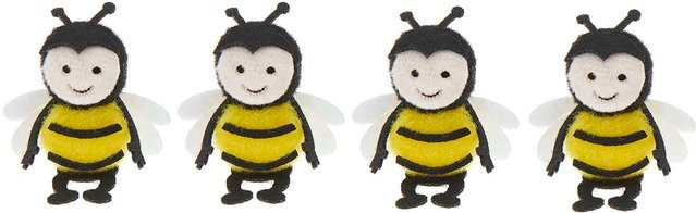 Rico Design Pompon Biene Tierfigur - Bild 1