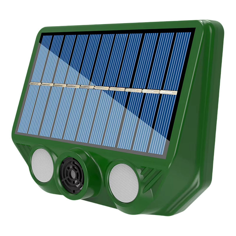 Solarbetriebenes Ultraschall-Tierabwehrmittel mit 500mAh Akku und USB-Aufladung zur Abschreckung von Mäusen, Kojoten, Füchsen, Waschbären und Hirschen - Bild 3