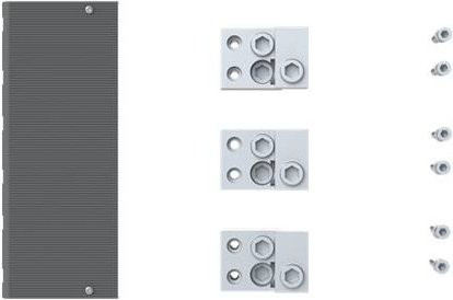 ABB Leistungsschalterzubehör KIT FC CUAL 3X70 in Grau - Bild 1
