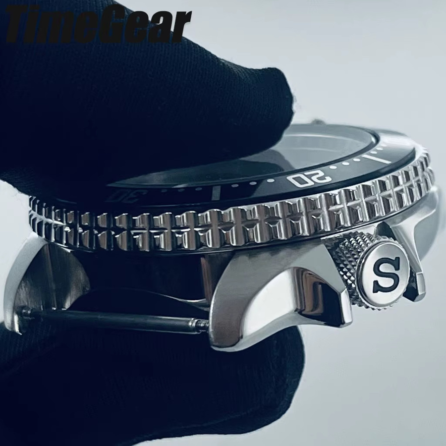 AETEEY Uhrengehäuse, 42 mm, Schwarz, Herren - Bild 2
