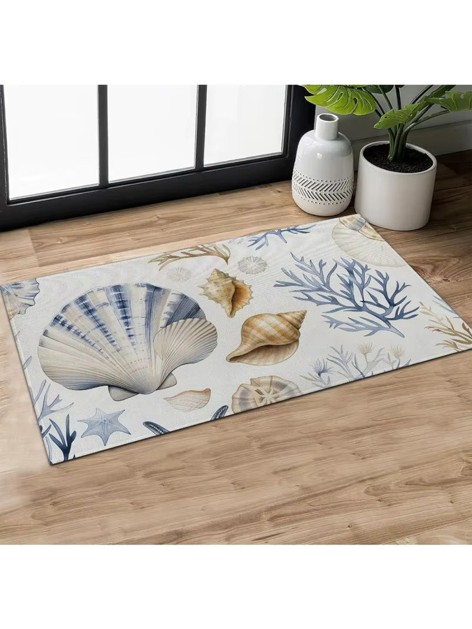 Tianluo Rutschfester Teppich mit Tiermotiv in Mehrfarbig für Wohnzimmer, Küche, Schlafzimmer und Flur - Bild 2