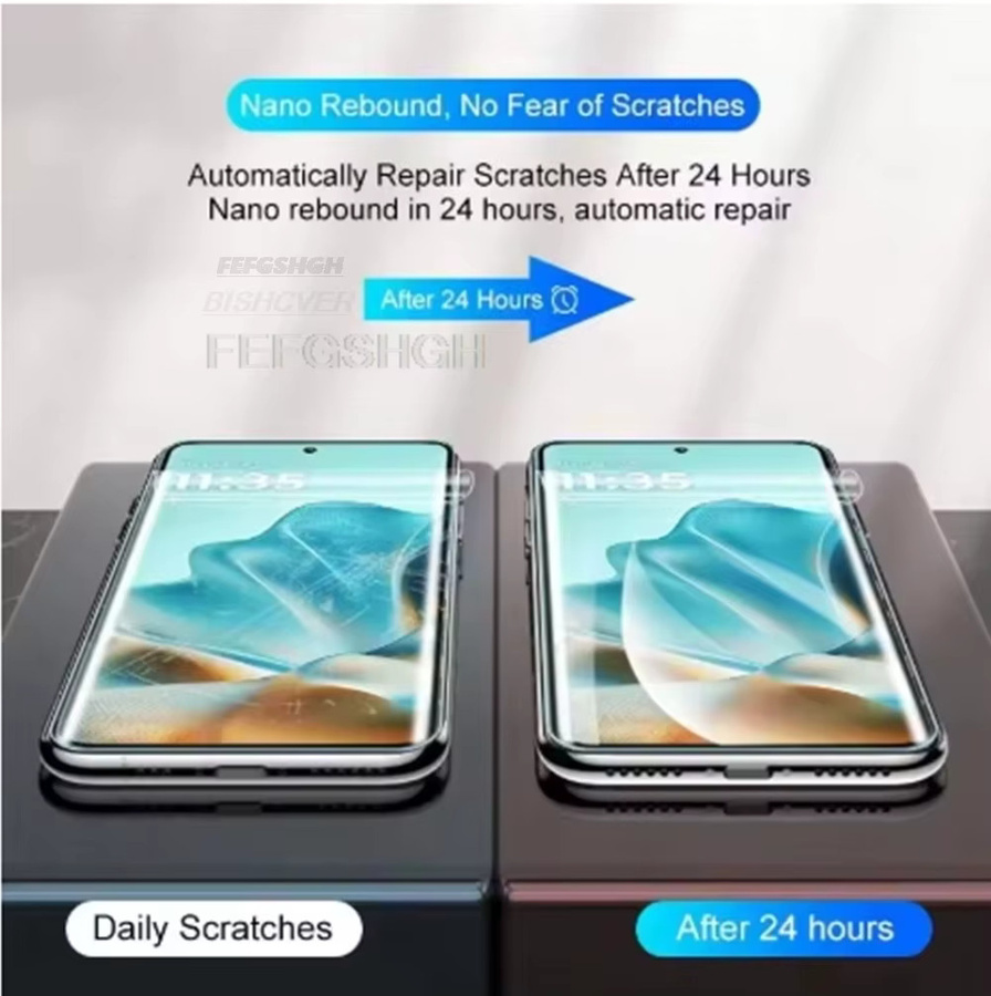 3er-Set vollhydraulische Hydrogel-Displayschutzfolie für FiiO Snowsky Echo Nano, transparent - Bild 1