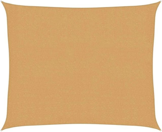 vidaXL Sonnensegel Rechteckig aus HDPE in Sandfarbe, B x T: 2,5 x 3 m - Bild 1