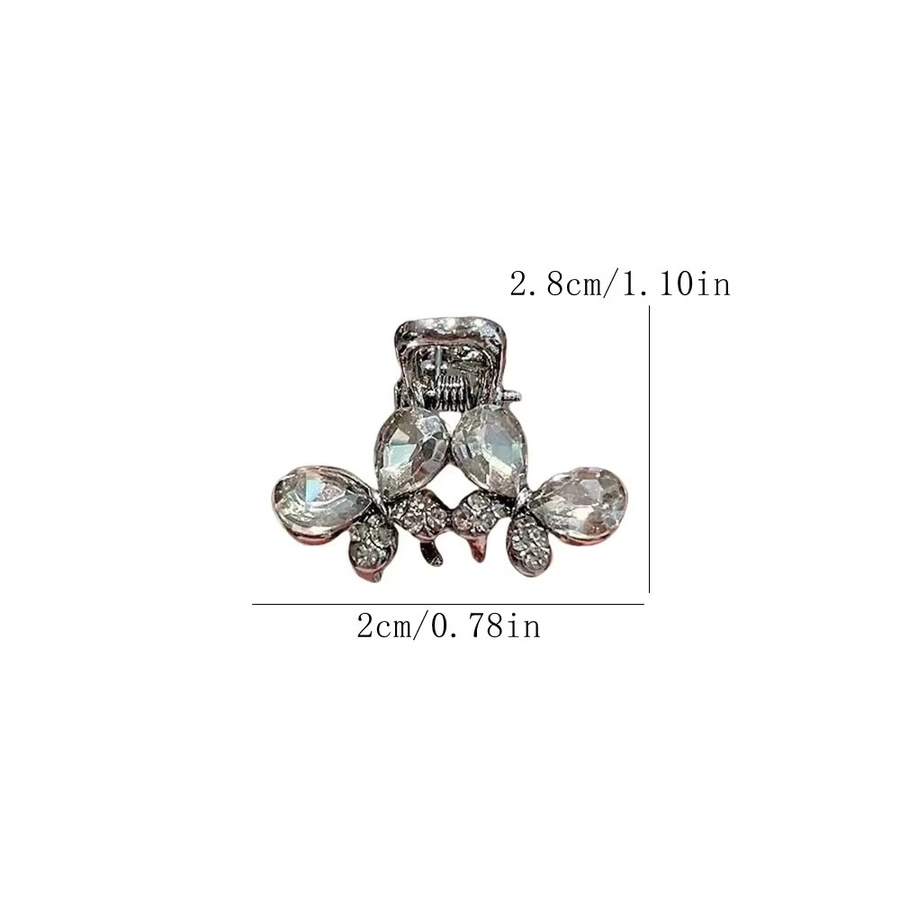 Haarnadeln Bowknot Strass, Damen - Bild 2