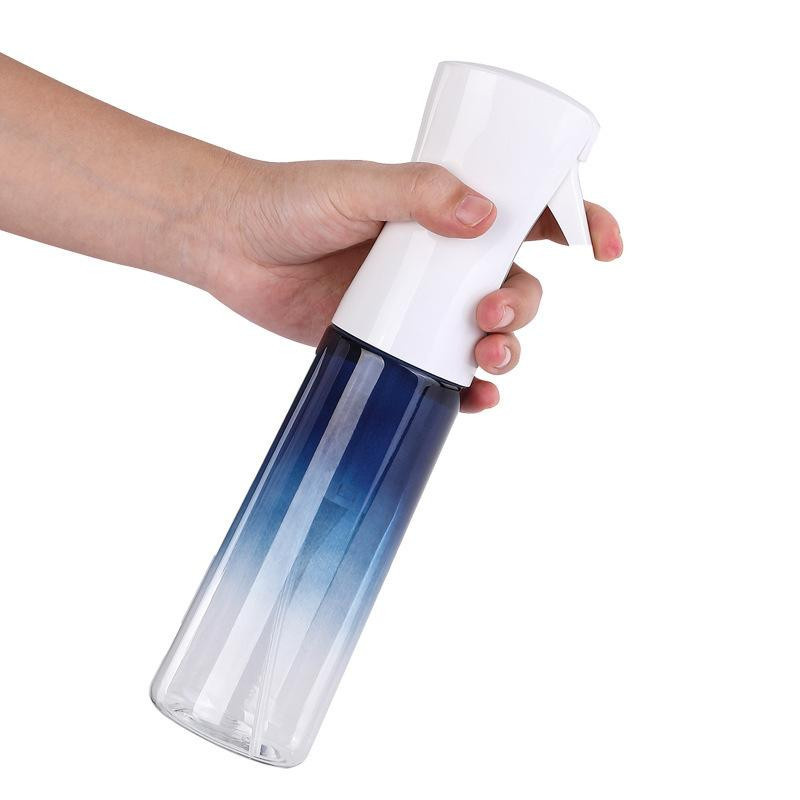 Hochdruck-Sprühflasche in Navy Blau mit Farbverlauf für Haarstyling und Blumengießen, 300 ml - Bild 2