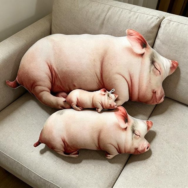Schwein Plüschtier, rosa, ab 14 Jahren - Bild 1