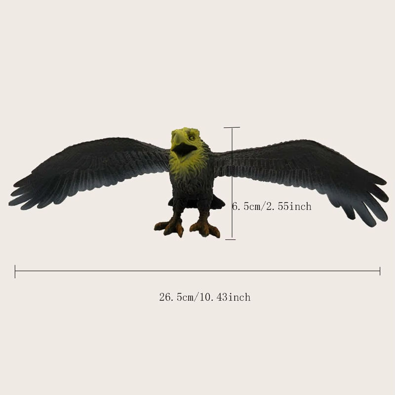 Realistische Adler-Statue als dekorative Vogelabschreckung für Garten und Innenhof, mehrfarbig, als Hängedekoration - Bild 5