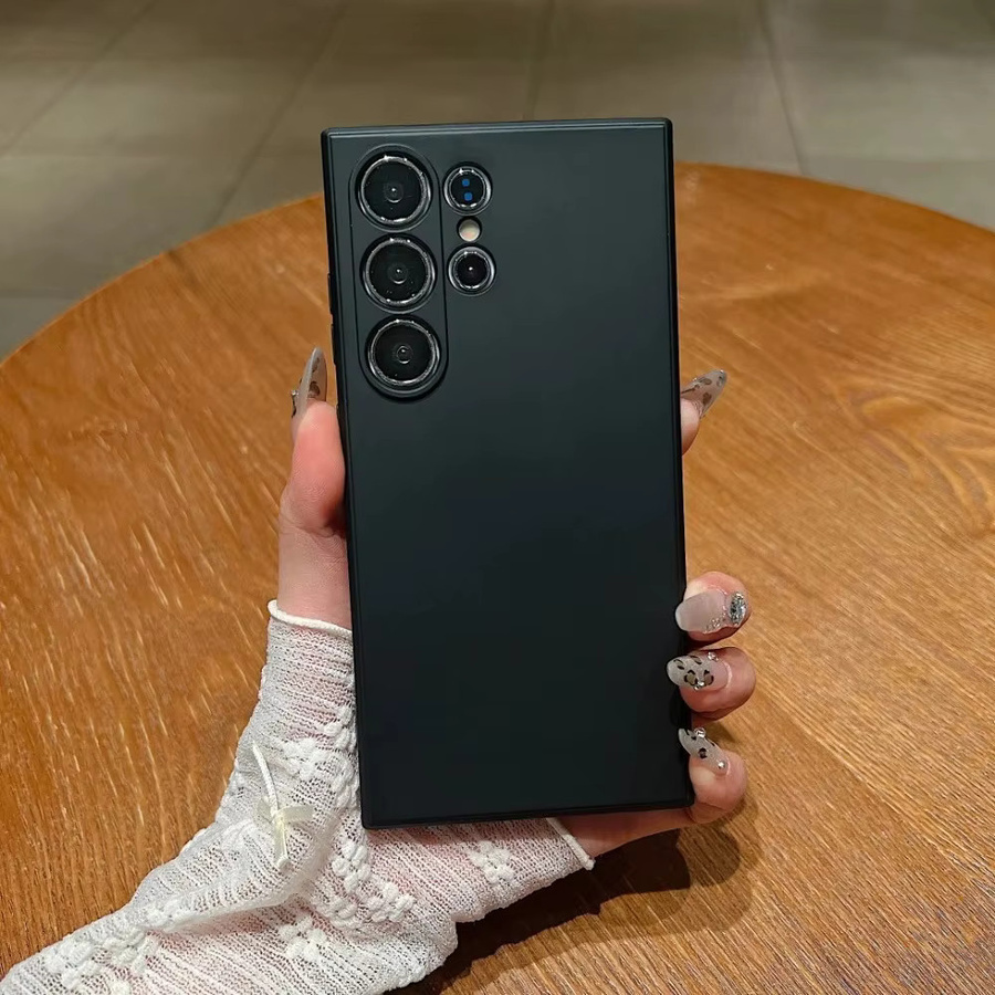 Stoßfeste Flüssigsilikon Schutzhülle für Samsung Galaxy S25 S24 S23 S22 S21 Ultra Plus FE in Grün - Bild 2