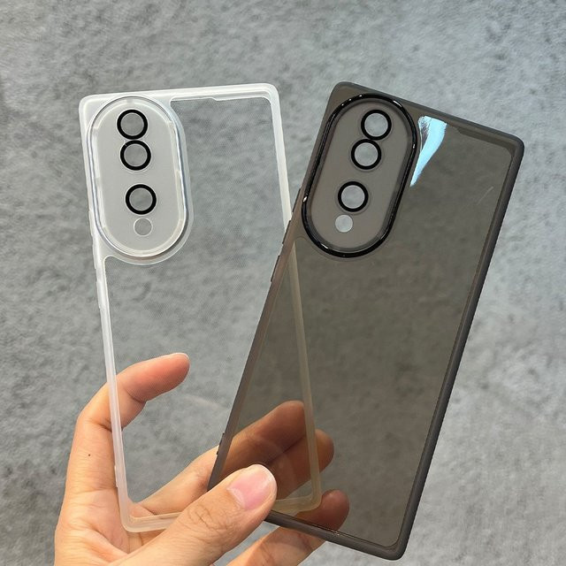 Stoßfeste Silikon-Handyhülle für Honor 70 in Transparent - Bild 1