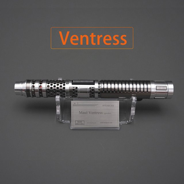 89sabers Ventress-Pixel-Lichtschwert, doppelköpfiger Kristall, Vollmetall-Sammlungsmodell - Bild 1