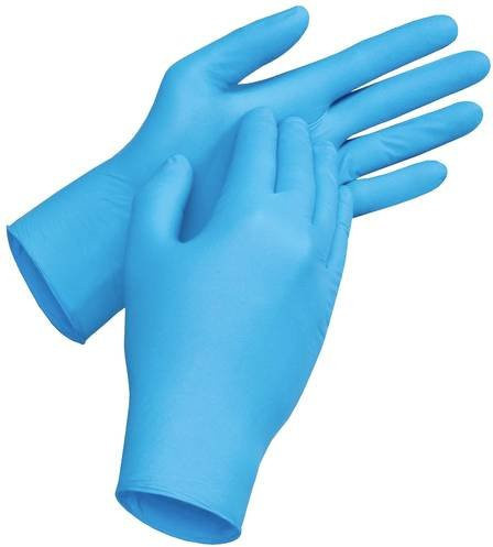 Uvex u-fit Nitril Einweghandschuhe Blau Größe XL, 100 Stück - Bild 1