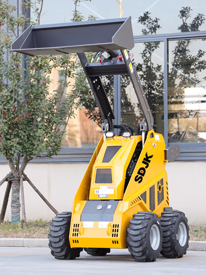 SDJK Mini-Lader Kompaktlader Diesel Euro5 EPA in Gelb - Bild 4
