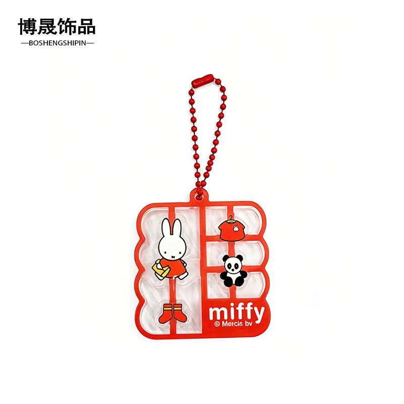 Miffy Acryl-Anhänger Paar-Taschendekoration, Bunt / Mehrfarbig - Bild 2