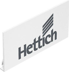 Hettich Clip AvanTech YOU 9257704 mit Logo in Weiß aus Kunststoff - Bild 1