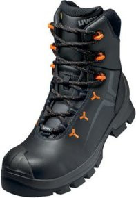 uvex Sicherheitsstiefel S3 aus Leder in Schwarz, Größe 37, Weite 12 - Bild 1