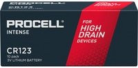 Procell CR123A High Power Lithium Intense Batterie mit 920 mAh, 10 Stück - Bild 1