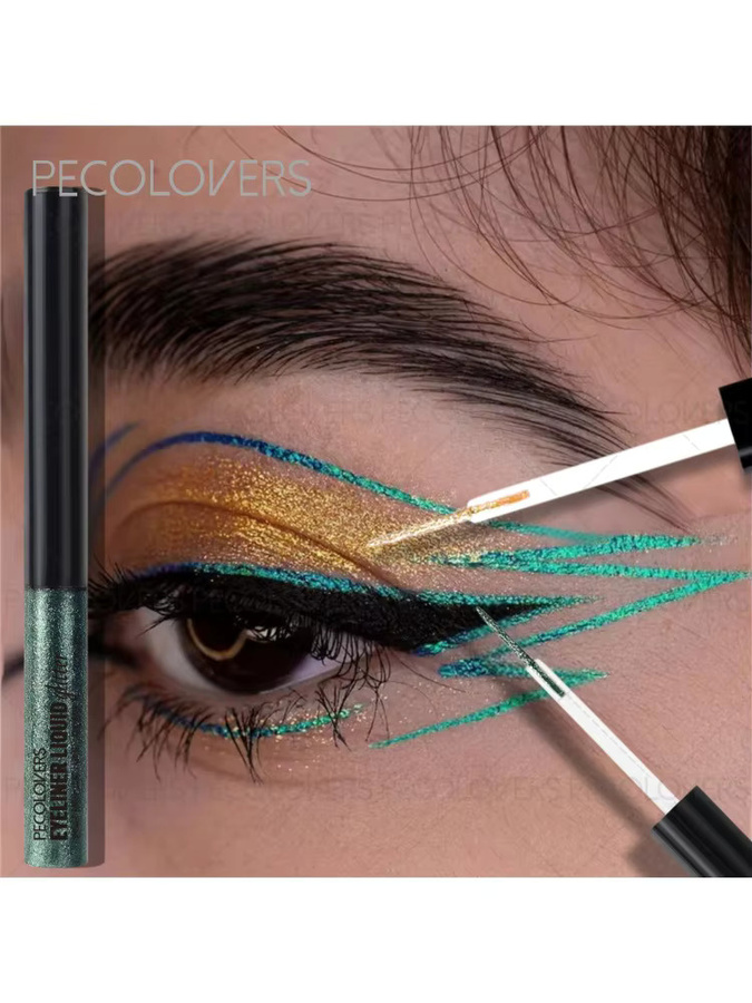 Eyeliner-Stift, flüssig, Metallic, wasserfest - Bild 7