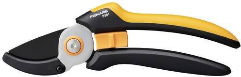 Fiskars Solid Amboss-Gartenschere P361 in Schwarz und Orange mit ergonomischem Griff und Stahlklingen - Bild 1