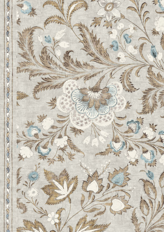 Lewis & Wood Tapete Coromandel Sandalwood in Beige mit floralem Naturdesign - Bild 2