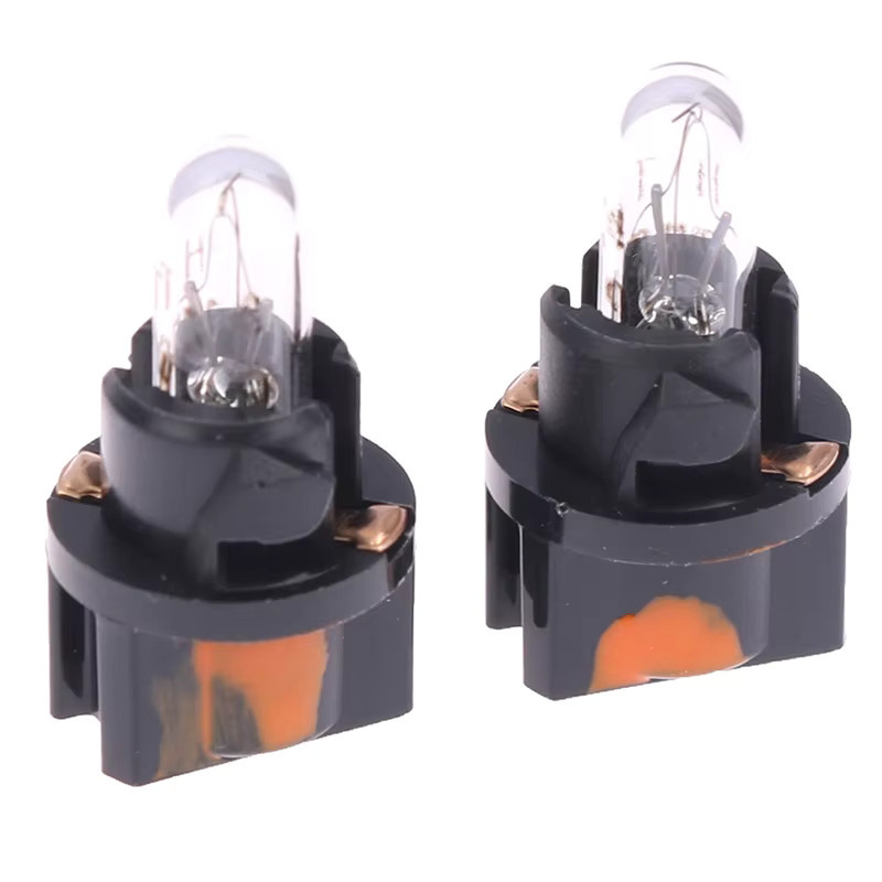 Gmarty 5er Set V-2 Glühbirnen für Auto-Instrumentenbeleuchtung, 12V 1,2W, transparent - Bild 5