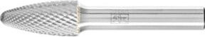 PFERD TOOLS Hartmetall Hochleistungsfrässtift TOUGH-R Rundbogen RBF in Silber, Durchmesser: 12 mm, Länge: 25 mm, Schaft-Durchmesser: 8 mm - Bild 1