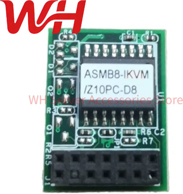 ASUS ASMB8-IKVM Remote Management Module IPMI 2.0 Karte für Z10PA-D8 und Z10PC-D8 Server-Motherboards in Grün - Bild 1