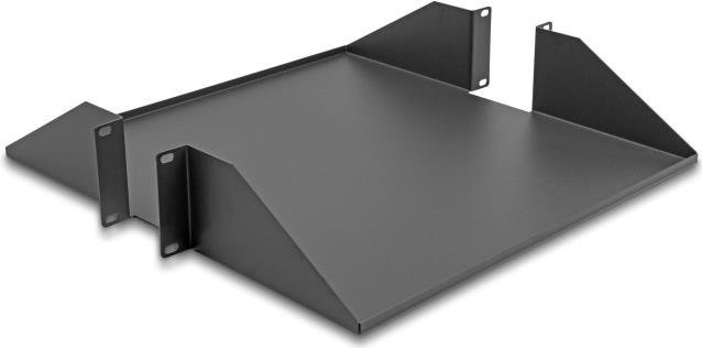 DeLOCK 66748 Rack Zubehör Regalboden in Anthrazit, Grau und Schwarz - Bild 1