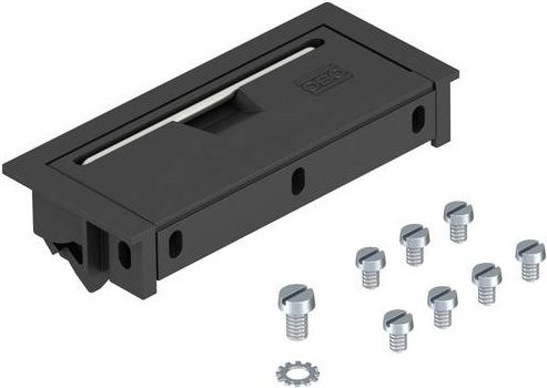 OBO Bettermann SAK 9011 Kabelauslass aus Kunststoff in Schwarz - Bild 1