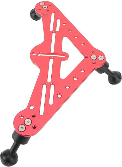 Ulanzi Tauchen Tray Rig Video Dreieckige Stabilisator Stativ Basis Halterung für SLR Kamera Unterwasser Fotografie in Rot - Bild 1