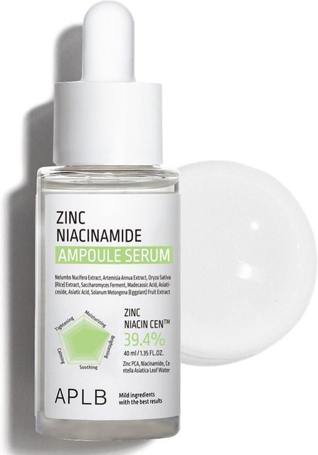APLB Zink-Niacinamid Ampullenserum, 40 ml - Bild 1