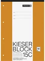 Brunnen Schulblock kariert A4 mit 50 Blatt - Bild 1