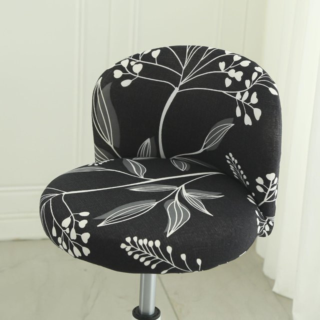 Universelle bogenförmige Stuhlhülle für Rückenlehnen von Yiran Furniture in Milk Tea, Material: Polyester - Bild 1