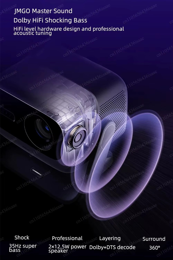 Dreifach-Laser 4K Smart-Projektor mit 4000 CVIA und 240Hz MEMC-Technologie - Bild 2