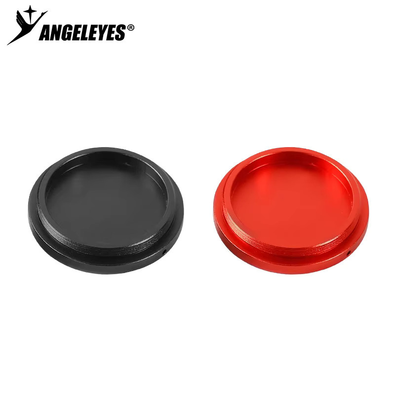Angeleyes Metall-Staubkappe für M42 M48 M54 in Rot - Bild 2