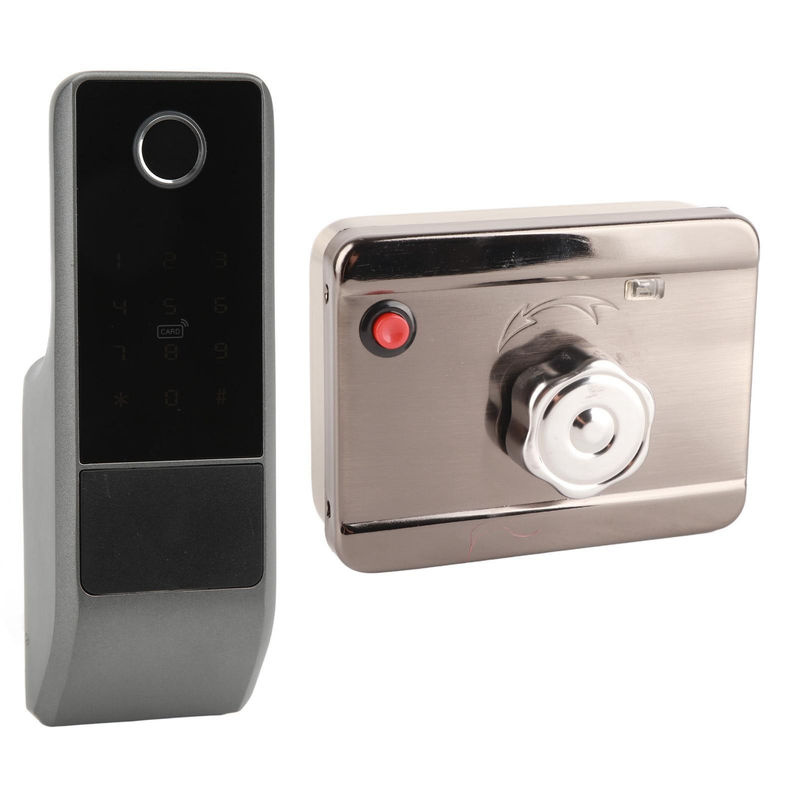 Aimo Smart Lock Elektronisches Fingerprint Türschloss Keyless Entry in Grau - Bild 2