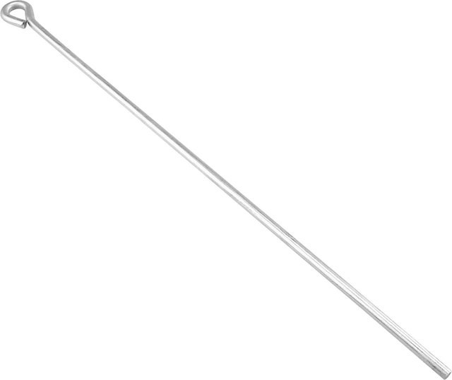 König Ösendraht aus Stahl in Silber, 10 Stück, Durchmesser: 4 mm, Länge: 375 mm - Bild 1