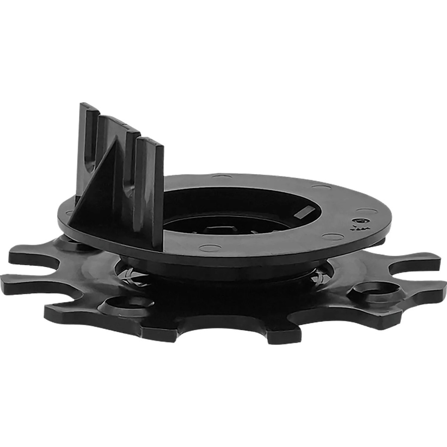 Karle & Rubner Terrassenlager Micro Standard Terracon Beweglich mit Höhenverstellung 15-22 cm in Schwarz - Bild 2