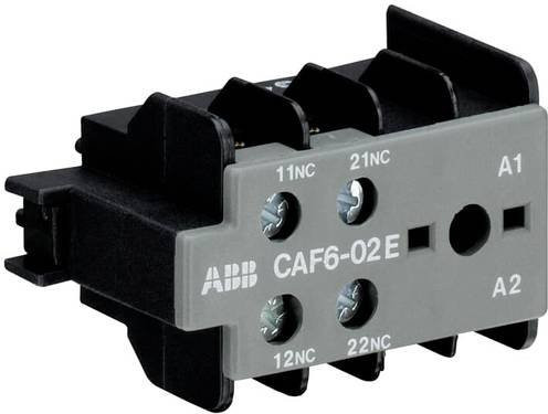 ABB CAF6-02E Hilfsschalter mit 2 Öffnern in Grau - Bild 1