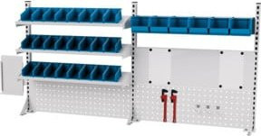Stier Multiwandaufbau weiß B: 200 cm, H: 95 cm - Bild 1