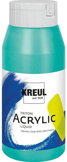 KREUL Triton Acrylfarbe Liquid in Kobalttürkis - Bild 1