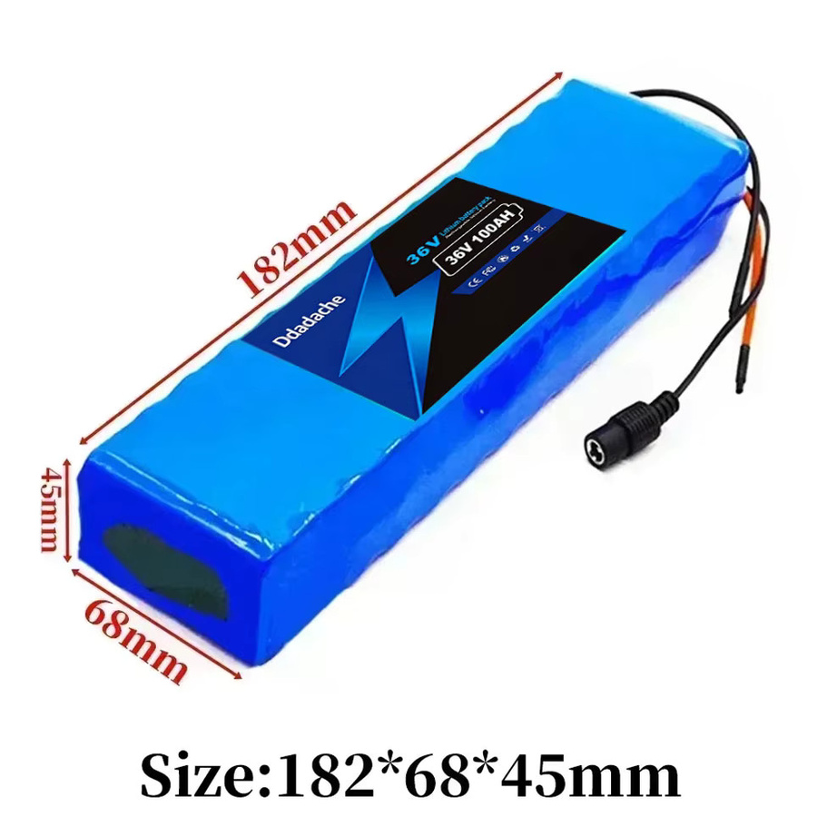 Lithium-Ionen-Batterie für Elektroroller, 36V 100000mAh, 10S2P, Blau - Bild 3