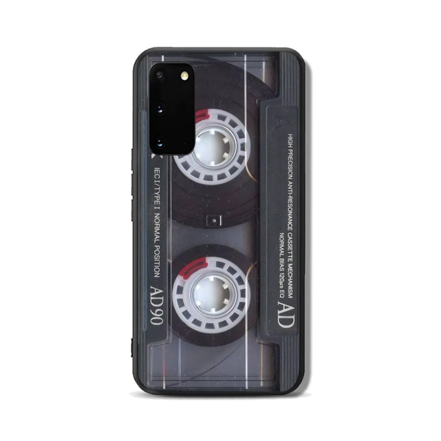 Vintage Kassetten Telefonhülle für Samsung Galaxy S24 Ultra, S23, S22, S21, S20, S24 FE, S20 Lite in Multicolour - Bild 5