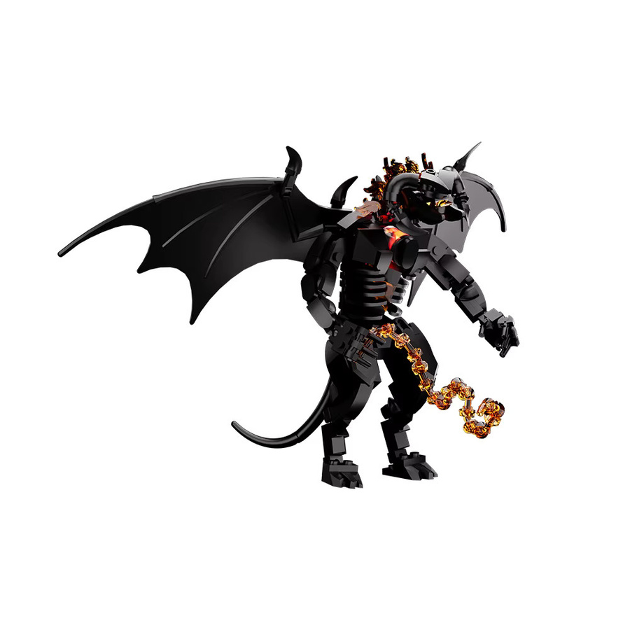 GOBRICKS Herr der Ringe Balrog Modell, Bausteine, Fantasy - Bild 2
