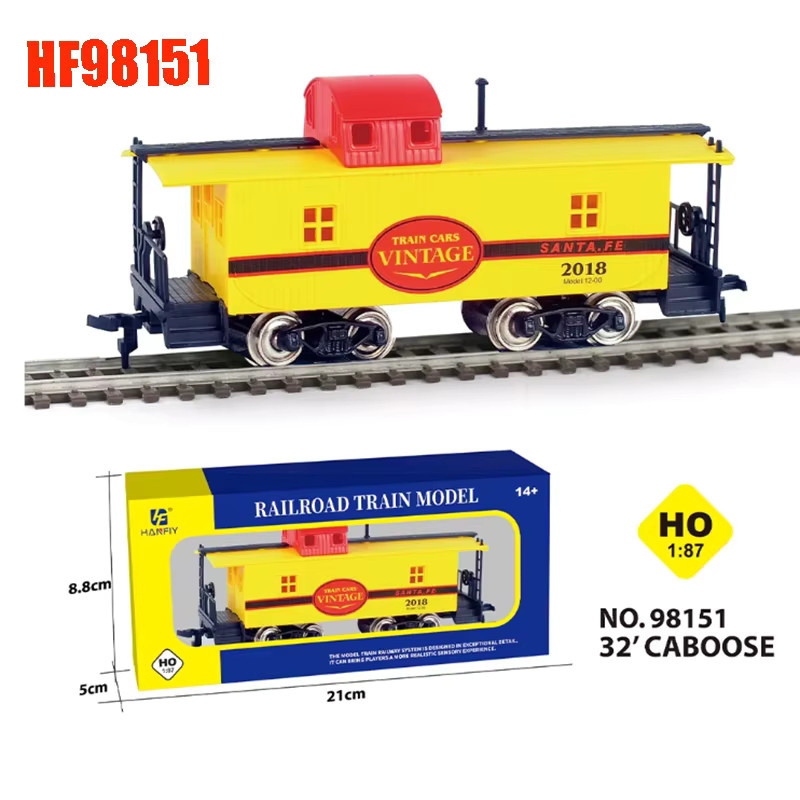 WELLY Typ 36' Güterwagen/Anhängerwagen, Eisenbahnmodell, 1:87, Metall, ab 14 Jahren - Bild 3