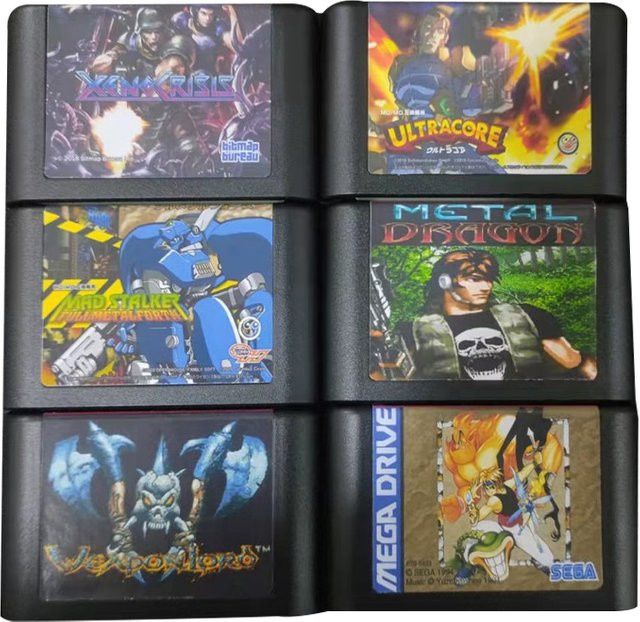 Retro Arcade Spielkarte für Sega Mega Drive Konsole in Multicolour - Bild 1